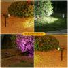 Solar Spotlights Outdoor Light Control Waterproof Floor Lawn Lights Household Outdoor Landscape Garden Lights Garden Tree Lights