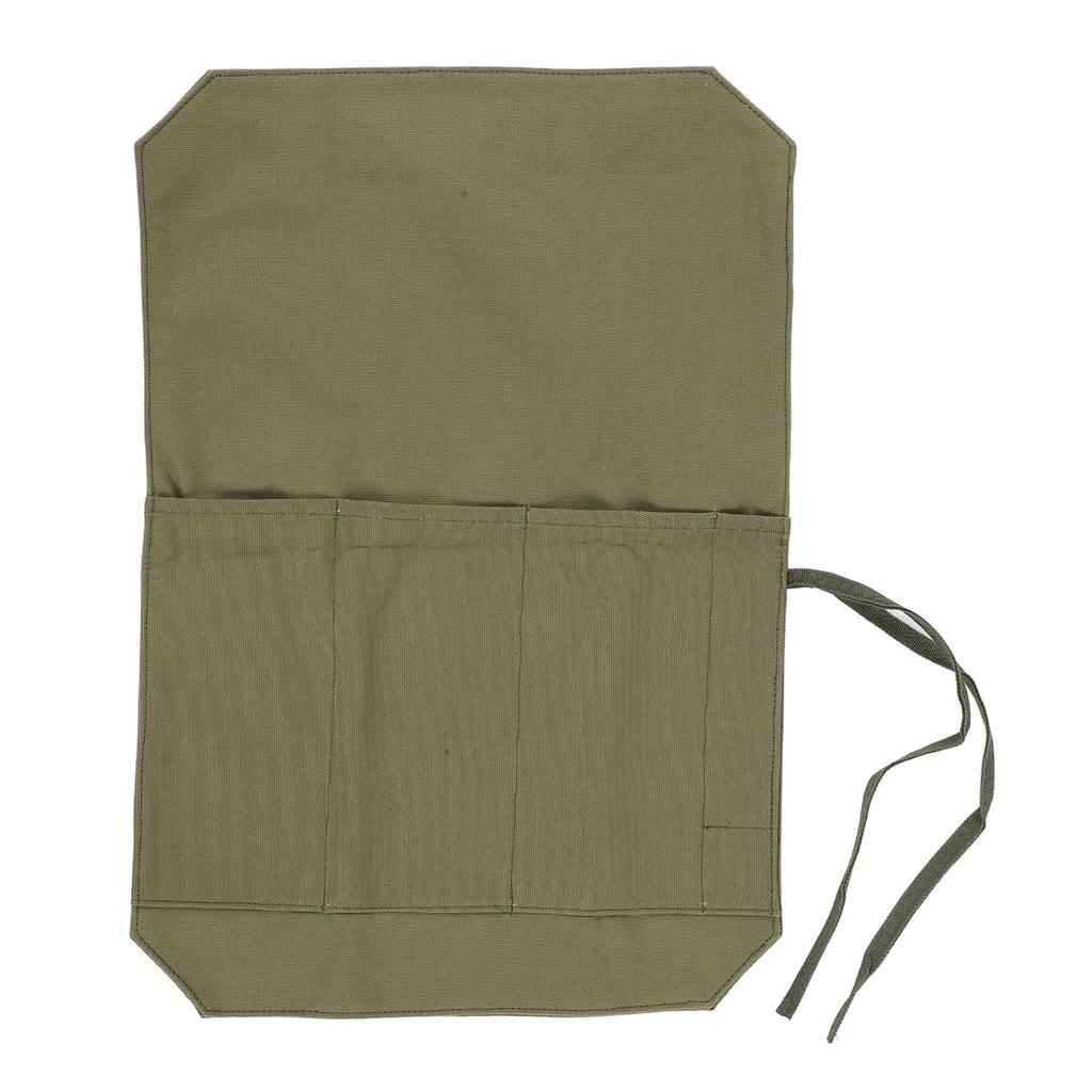 Knife Case with 4 Slots Hvy Duty Portable Knife Roll Bag for Chefs Cooks Culinary Students