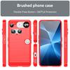For Nothing Phone (3) 5G Case Protective Phone Cover Carbon Fiber Texture Brushed