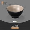 Commercial Melamine Two-Color Drop-Resistant Teacup and Imitation Porcelain Dish Set for Hot Pot Cuisine with Compartments.