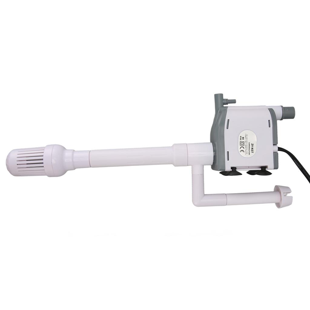 3 In 1 Aquarium Filter Pump Fish Tank Quiet Oxygen Aerator Filter Submersible Pump with 4 Removable