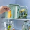 Kaltbrüh-Krug mit Zapfhahn 2,5/3,5L Große Kapazität Kunststoff-Wasserspender für Saft & Eistee Auslaufsichere Getränkekanne für Zuhause Party Outdoor