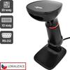Lecteur CCD Virtuos HT-855A, RS-232 - Noir (1D, 2D, QR)