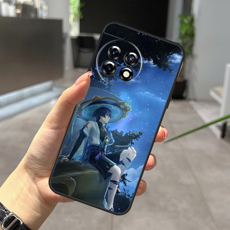 Genshin Impact Wanderer Case For OnePlus Nord CE 5 2 3 4 Lite N30 N20 OnePlus 15 13 12 11 9 10 Pro 10T 13R 15R Cover