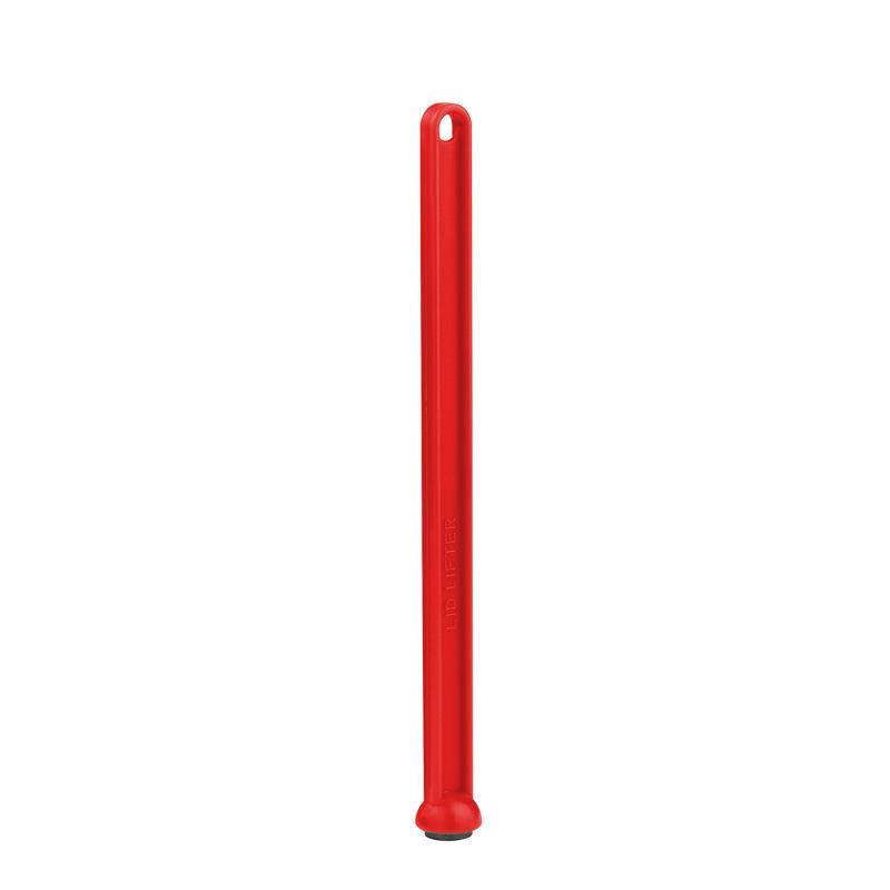 Levantador de tapas de frascos magnético con desespumador integrado y marcas de medición precisas. Duradero para suministros de enlatado en la cocina del hogar.