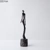 Twisted Dancer Figures Statue Artwork Ornaments Desk Decoration Creative Abstract Characters Sculpture Room Aesthetic Decor