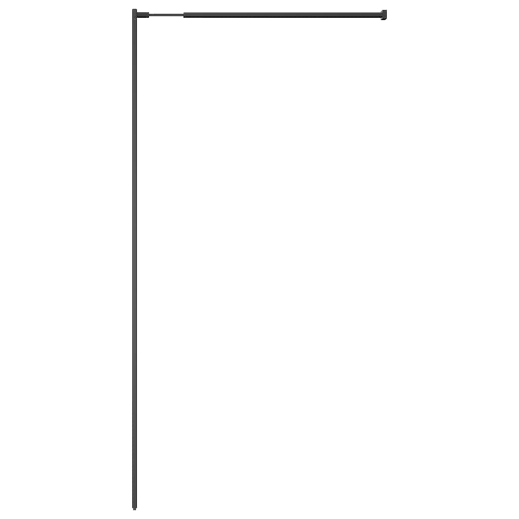 Vidaxl Shower Wall, Transparent Tempered Glass, 80 X 195 Cm
