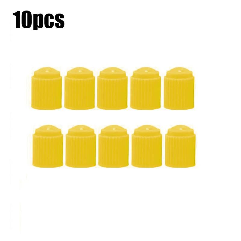 20Pcs Car Tire Tyre Valve Caps with O Rubber Ring Dust Covers Plastic Black Grey Red Stem Valve Caps for Cars Motorcycles Bike