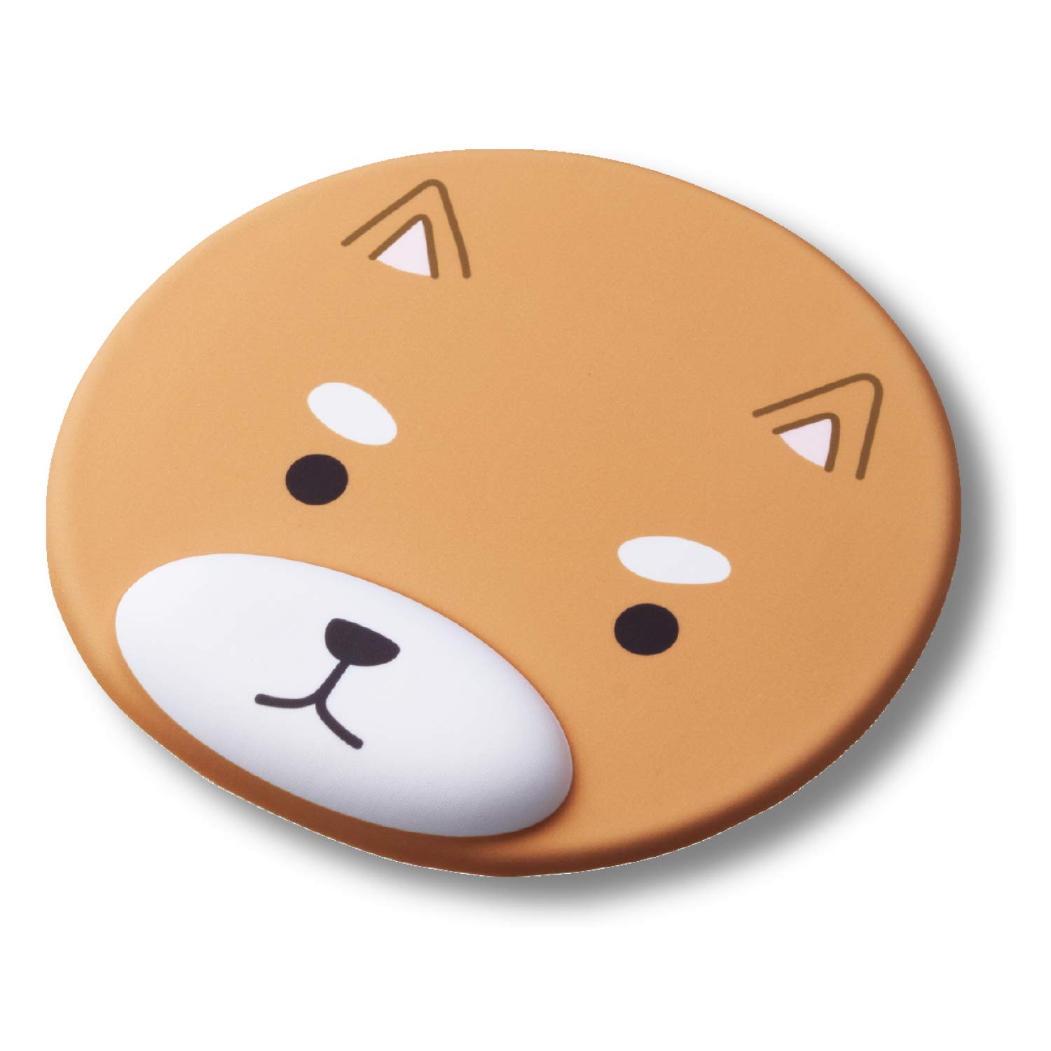 

ELECOM Mouse Pad Wrist Rest Animal Face Makes Your Desk Cute Dog MP-AN01DOG