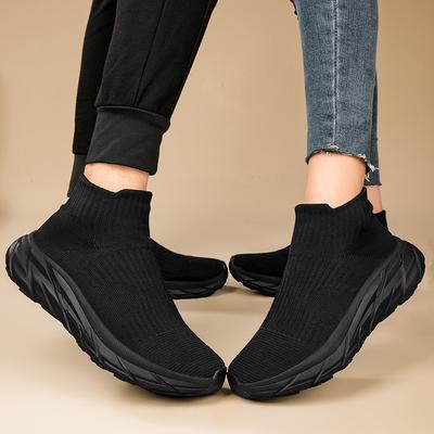 Herrenschuhe neu Winter Samt Paar High-Top Socken Schuhe Damen Freizeit Sportschuhe
