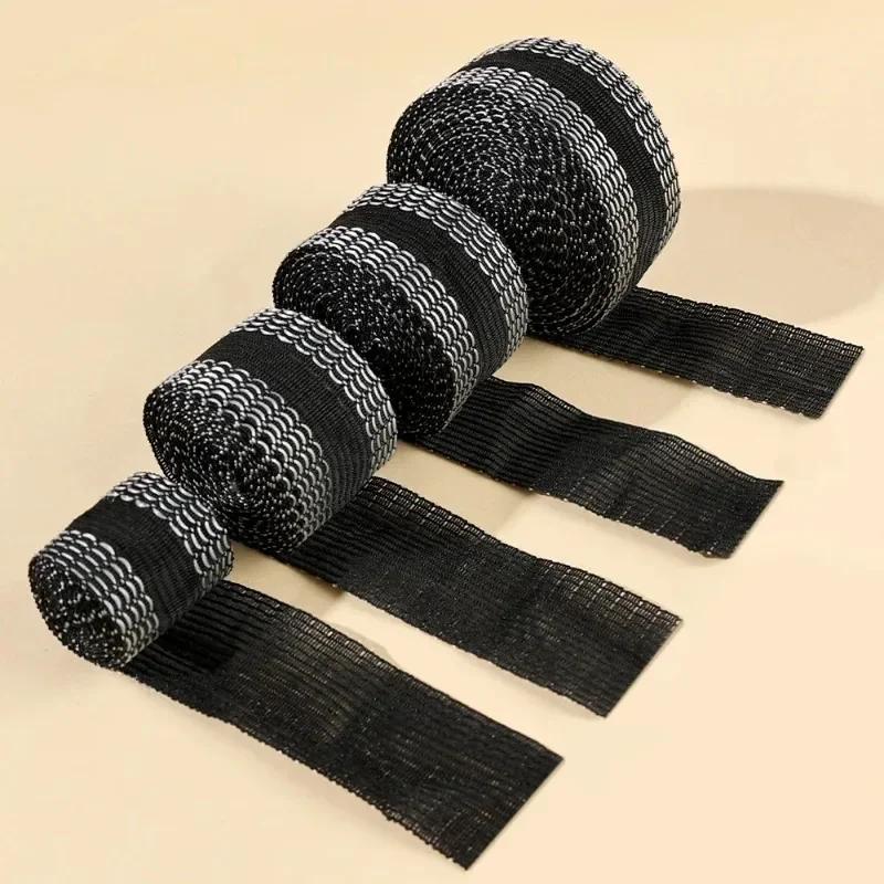 1/50M Self-Adhesive Pants Hem Paste Tape Trouser Edge Paste Iron-on Pant Shorten Repair Jean Hemming Tape For DIY Sewing Fabric