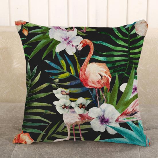 Throw Pillowcase Soft Texture Protective Replacement Fashion Car Bedside Nap Pillowcase Sofa Accessory