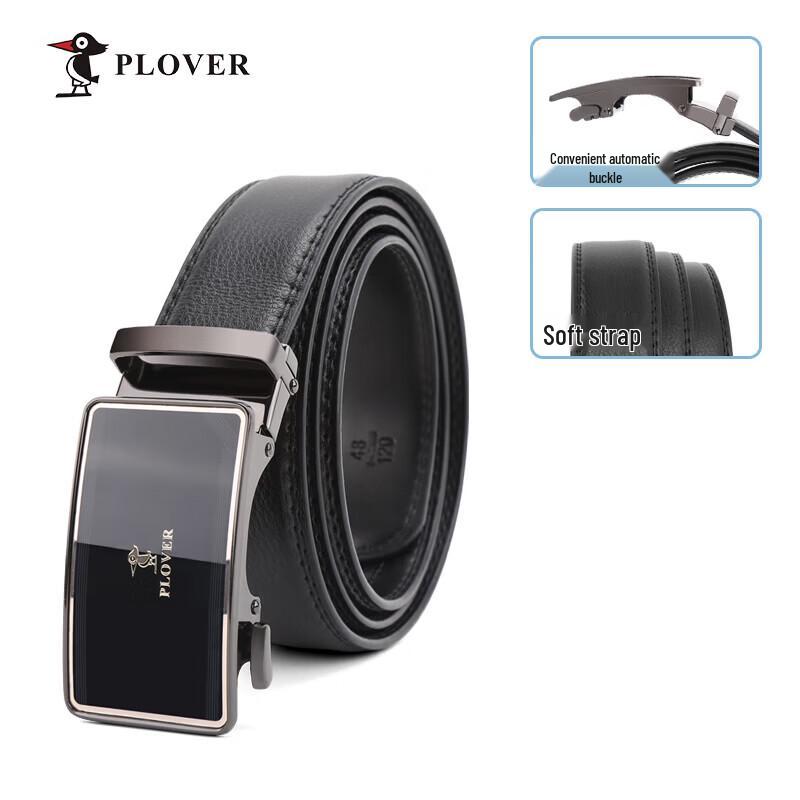 

PLOVER Men s Business Automatic Buckle Leather Belt