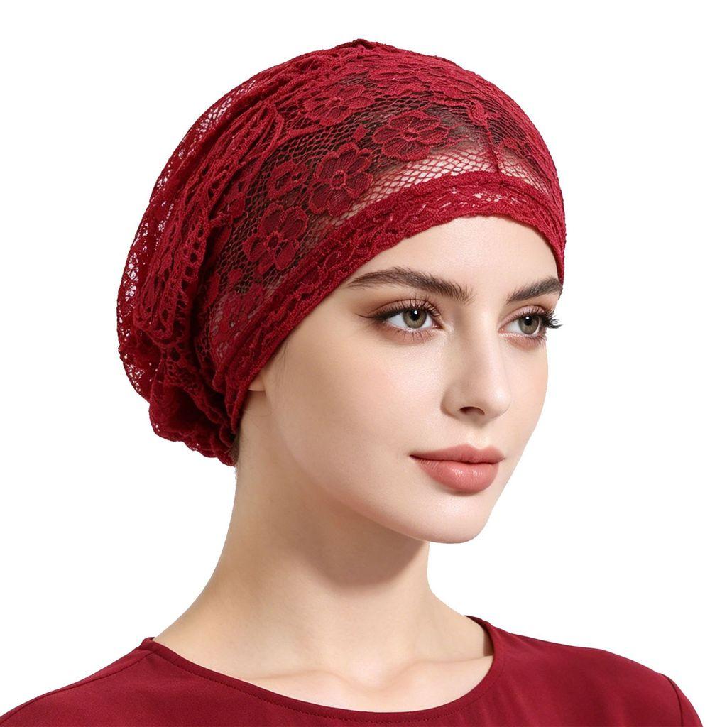 Ethnic Mesh Cap With Sunshade For Summer And Winter Fashion Accessories