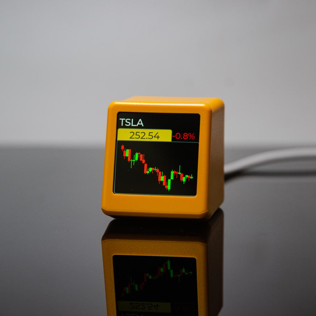 GeekMagic NerdMiner BitCoin CryptocurrencyStocksFuturesCurrency Exchange RatePrice Tracker TickerTime Clock Weather Display