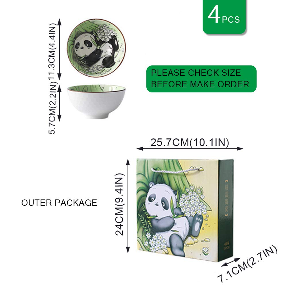 Panda Ceramic Cereal Ceramic Soup Ceramic Porcelain Bowls for the and Oven for and Dinner of Bowls, Bowls, Bowls, Kitchen, Cereal, Salad, Pasta, Soup,