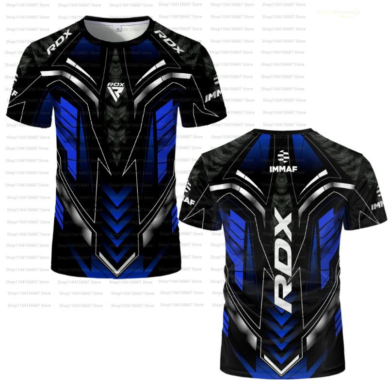

RDX Fighting Competition New Jersey Fans Breathable T-shirt Men s And Women s Casual Round Neck Short Sleeve Boxing Top 5XL