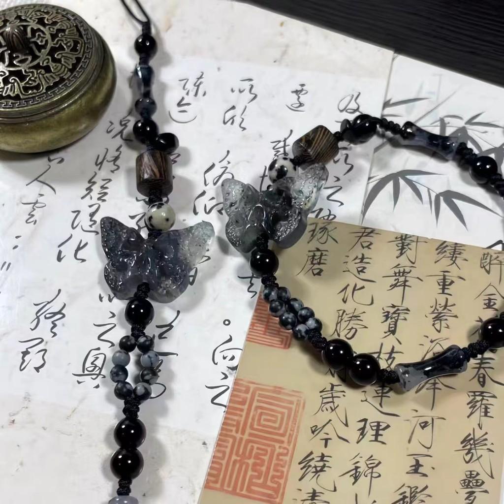 Artistic Handwoven Butterfly Bracelet Classic Chinese Style Adjustable Summer Gift