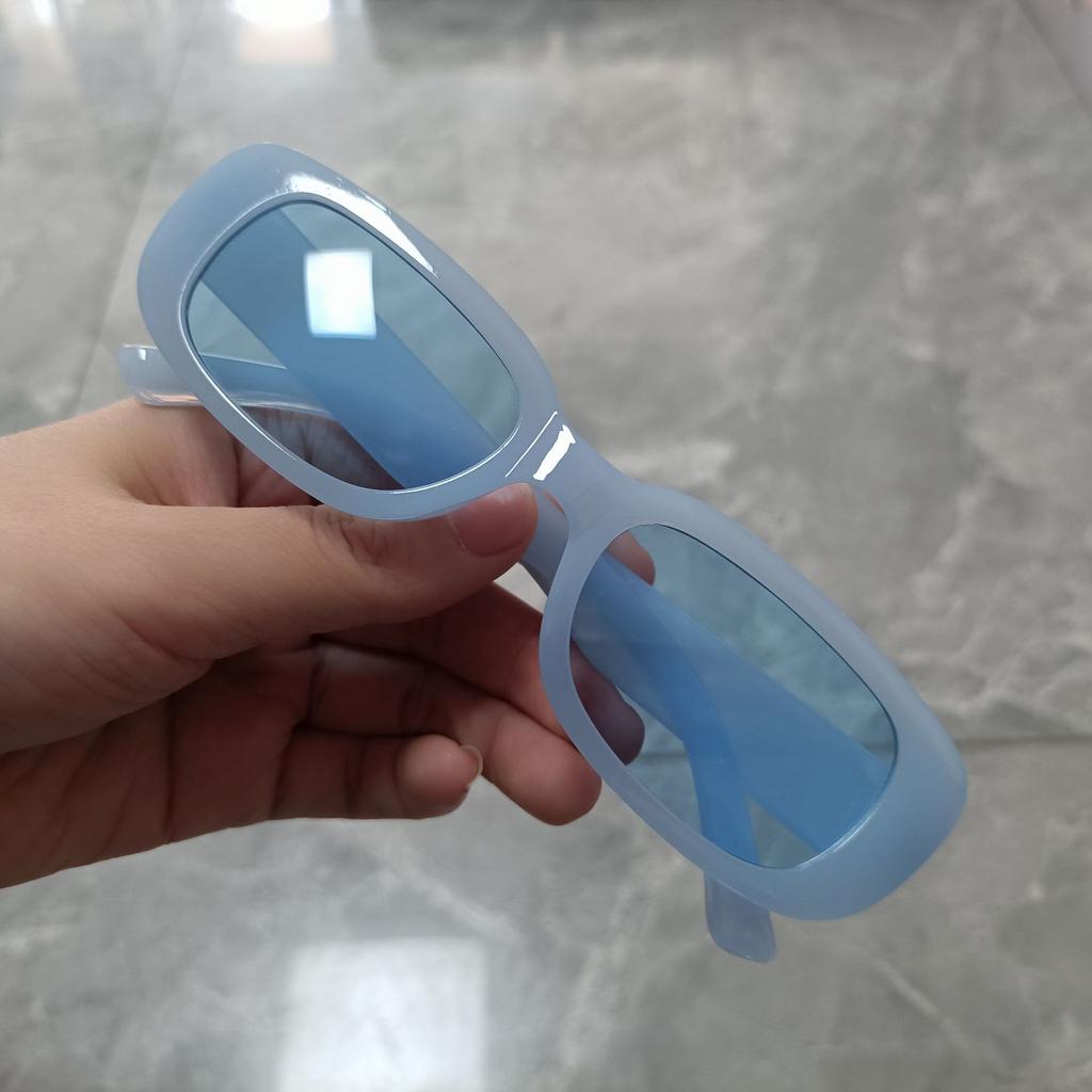 Sunglasses Women'S Retro Sunglasses Uv-Proof Square Glasses Men'S Personalized Sun Protection Sunglasses