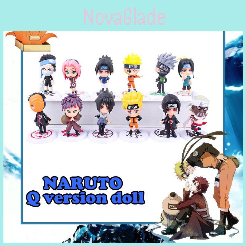 6 Pcs Sasuke Dolls Exquisite Resin Figurines Perfect For Naruto Collectors And Fans