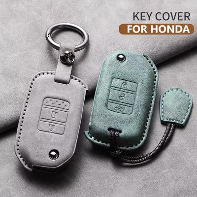 Car Key Cover Case For Honda Accord Civic City Fit Hr-V Xr-V Car Remote Folding Flip Key Case Shell Durable Protecter Accessorie