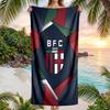 Bologna FC Druck Schnelltrocknendes Strandtuch Mikrofaser Saugfähig Tragbares Reise-Badetuch
