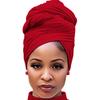 1 Pezzo Fascia Elastica per Capelli Sciarpa Turbante Elasticizzato Sciarpa Lunga per Capelli Avvolgente Colore Unito Morbida Fascia per la Testa Cravatta per Donne Fascia per Capelli Morbida Hijab per Abaya