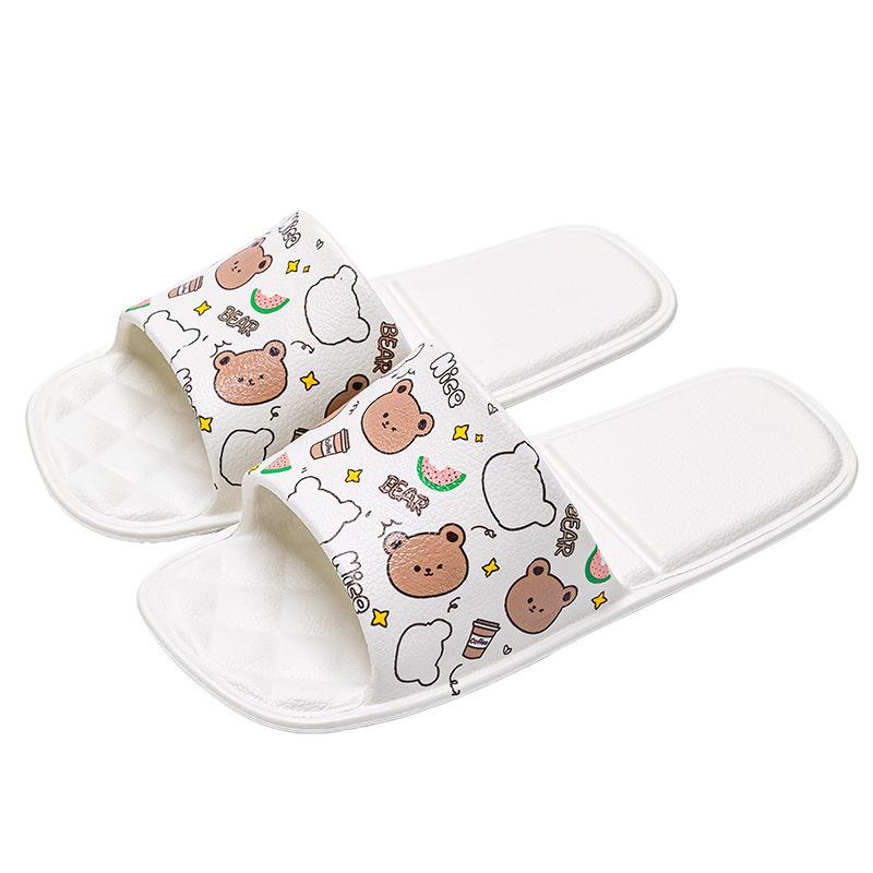 Çocuk terlikleri kız yazlık ev içi kaymaz banyo banyo 2025 yeni ebeveyn-çocuk serin terlik kadın