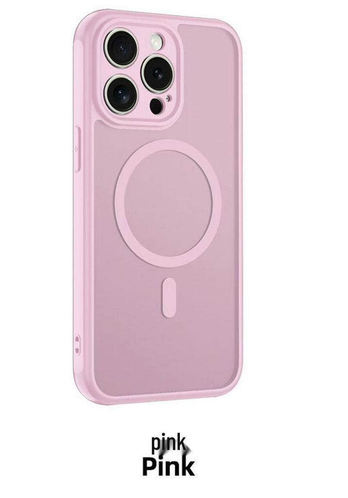 Apple 13 Pro Max Magnetic Magsafe Semi-transparent Frosted Skin-feel Phone Case