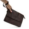 Real Cowhide Men's Leather Crossbody Bag Large Capacity Soft Multifunctional Wrist Antique Handbag Trendy
