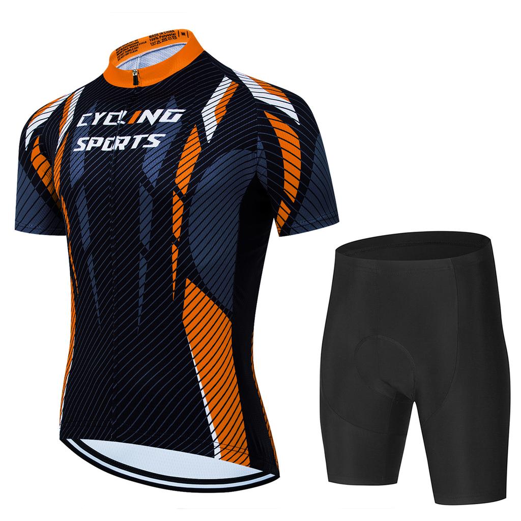 Man Bib Shorts Bi Cycle Jersey Men Mountain Bike Jerseys Mtb Bicycle Clothing Mens Cycling Clothes  2026 Summer Breathable Cycling Suit Set