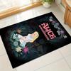 1pc. Alice In Wonderland Floral Rug - Home Decor Carpet, Office Mat, Outdoor Rug Gift for Adultsz049001
