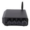 Stereo Amplifier Bluetooth 5.4 USB AUX Input 2 Channel 50Wx2 HiFi Amp for MP3 WAV WMA APE FLAC US Plug