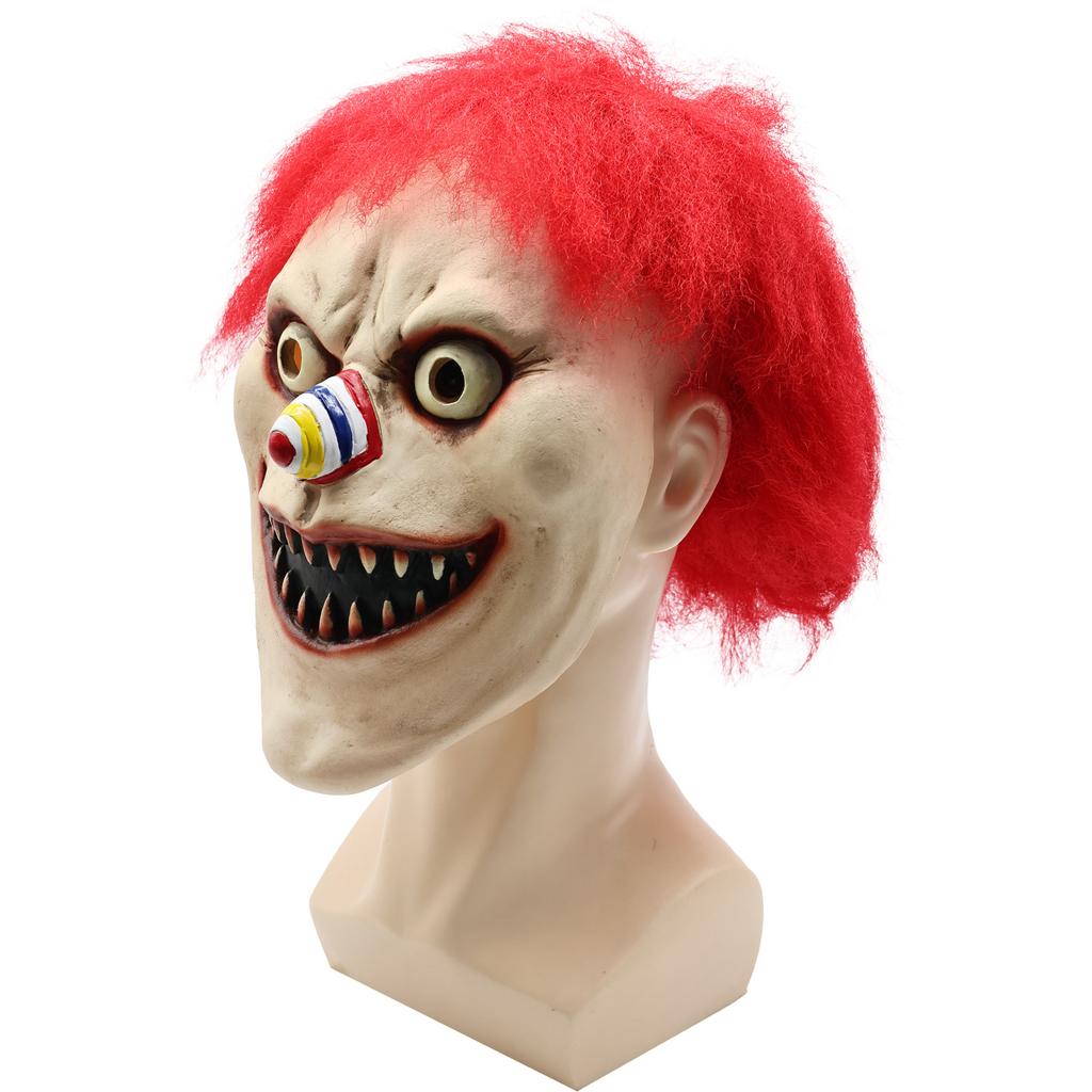 Halloween Devil, Skeleton, Clown, and Vampire Masks—Fun and Spooky Party Headpieces