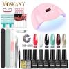 Soupravy a sady – Gel lak sady