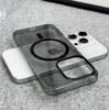 Al Ultra Thin For Transparent Case For For Iphone17 16 1 14 13 17 Pro Max Magnetic Wireless Charge Glossy Clear Cover