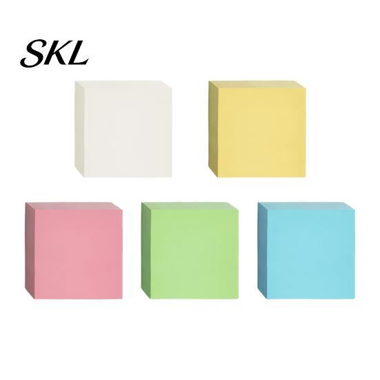 Simple Stick Notes Notes, 3x3in Self-Stick Note Pads, 300 Sheets Adhesive School Paper Memo Pads for Reminder, Office, Supplies Desktop Decoration