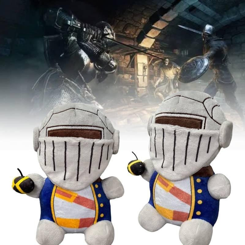 Adorable Dark Souls Lemon Plush Toy Super Soft Crystal Velvet Stuffed Doll 20cm