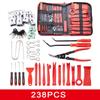238/158/19Pcs Trim Removal Tool Set & Clip Plier Upholstery Remover Nylon Car Panel Removal Set Interior Disassembly Kit