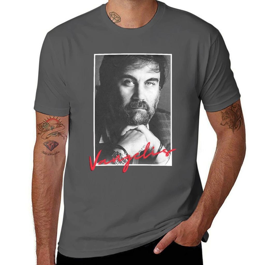 Vangelis Tshirt Unisex T Shirt Designer T Shirts For Unisex Slim Fit Tshirt