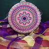 6" & 7" Uyghur Ribbon Tambourine Hand Drum for Dunhuang Apsara Dance
