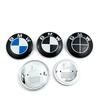 Car Hood Emblem Front Bonnet Logo Trunk Badge 2Pcs 74mm 82mm For BMW E46 E90 E39 E60 E36 E30 E61 E91 E92 E87 F10 F20 F30 X3 X5 DA2