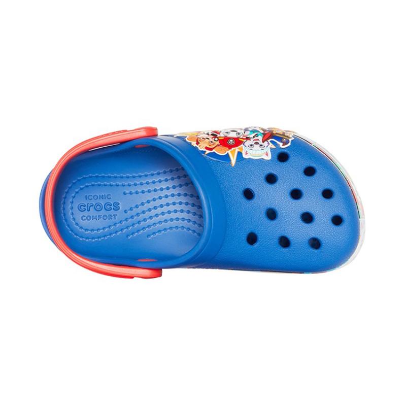 Crocs Classic clog Comfortable and versatile children's sandals denim blue children's model