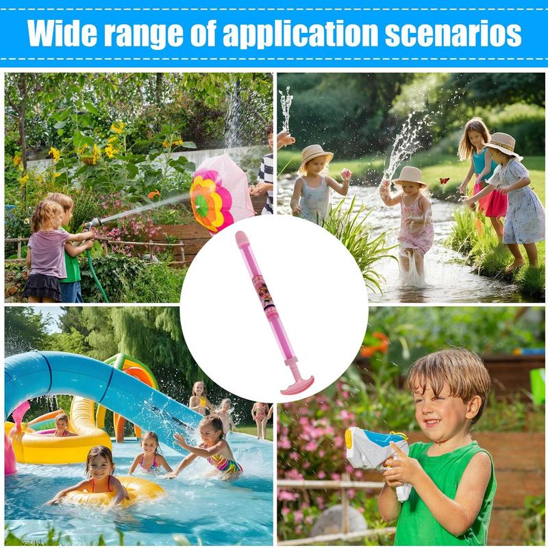 Fireworks Splashing Spray Water Guns For Atmosphere Photography Portable Water Squirter Pull-out Outdoor Water Shooters Game Toy