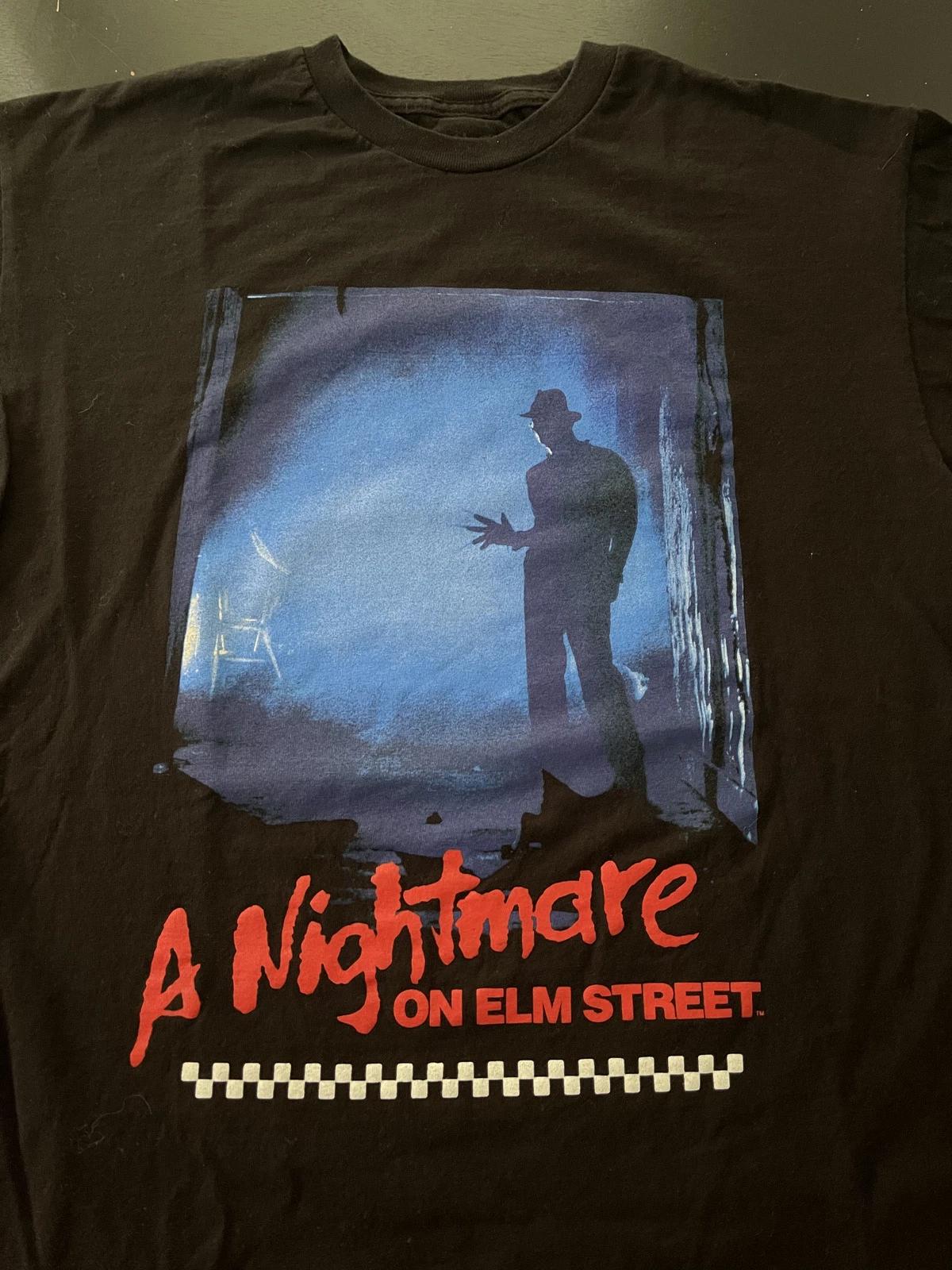 Vans x Nightmare on Elm Street Freddy T-Shirt, Black, Size: Medium 3XL