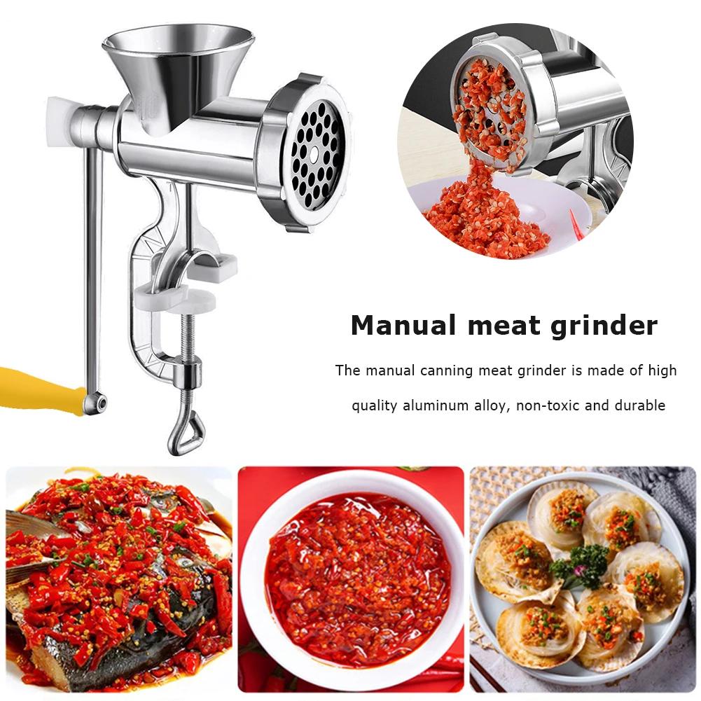 Household Manual Meat Grinder Vegetables Fruit Chopper Potatoes Slicer Unique Food Processor Hand Crank Tools Kitchen Supplies