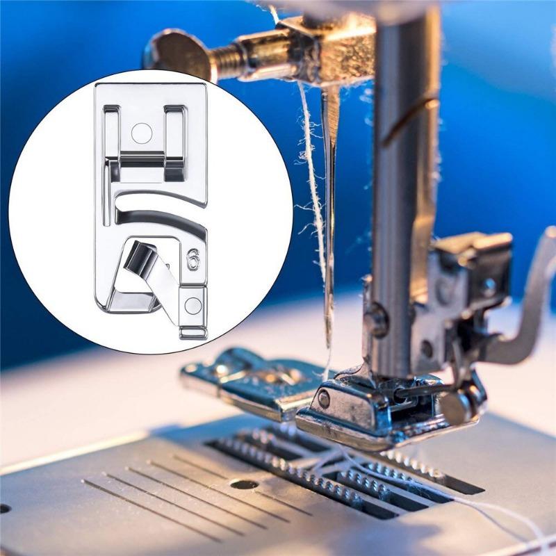 3pcs Sewing Hem Domestic Sewing Machine Foot Presser Rolled Hem Feet Set for Brother Singer Sewing Accessories