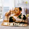 Michael Jackson Blanket Warmthful Decor Great For Chair Office Bed Allseason Use Digital Print Birthday Christmas Gift Blanket