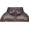 New Era MLB Zipper Hooded Long Sleeve Down Jacket Unisex Outerwear Khaki 13350920