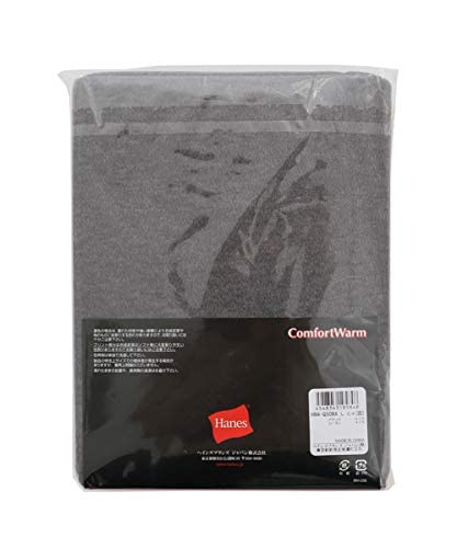 Hanes Long-Sleeve Warm Crew Neck Long-Sleeve T-Shirt, Fleece Material, Thick Inner Shirt, Warm, Brushed Finish, Crew Neck, Warm T-Shirt HM4-Q508A